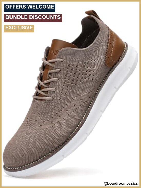 Men\'s Fashion Dress Shoes Oxfords Sneakers Business Breeze Comfort Lightweight main image 5